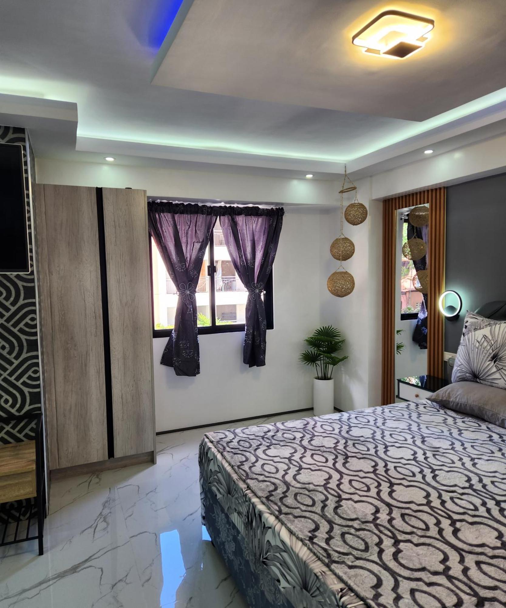 Condo Azur Suites B207 Near Airport, Netflix, Stylish, Cozy With Swimming Pool マクタン エクステリア 写真